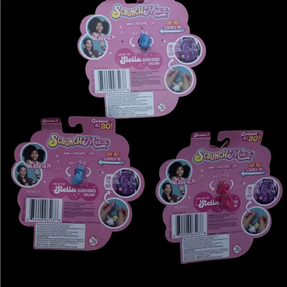 ScrunchMiez Hair Scrunchie Lot of 3